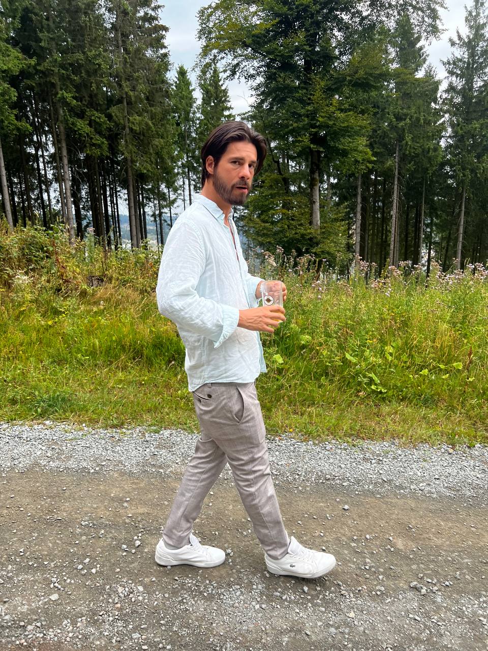 Ingo über die Schulter